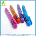 Hot sale plastic multi color ink pens for promotion